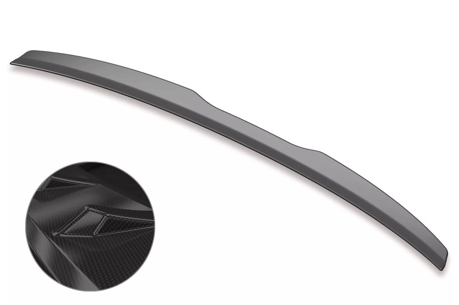 Heckflügel mit ABE für VW Passat B6 Typ 3C HF603-C Carbon Look Hochglanz