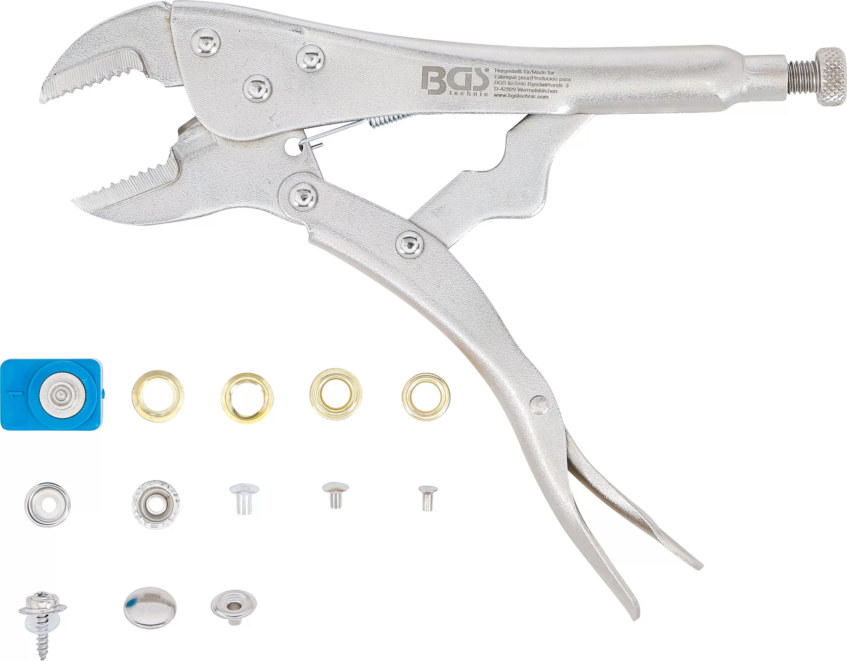 Ösen-Druckknopf-Sortiment | 275-tlg.