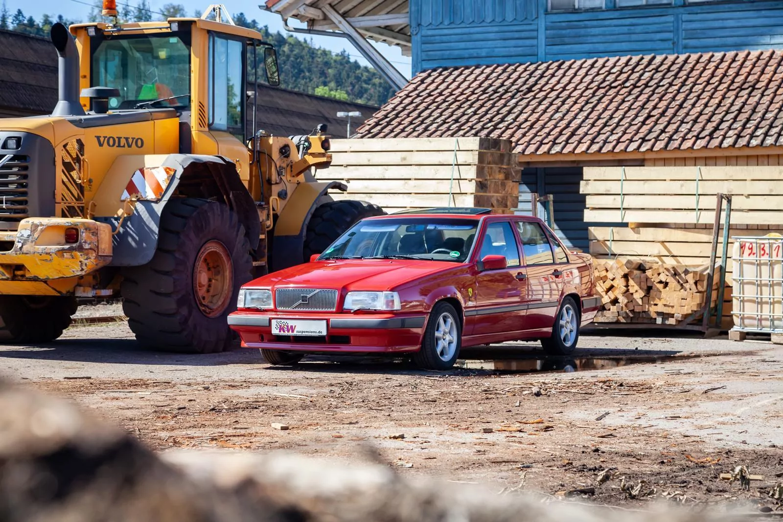 KW Gewindefahrwerk V2 inox VOLVO V70 I (875, 876, G, L) 12/1995-12/2000