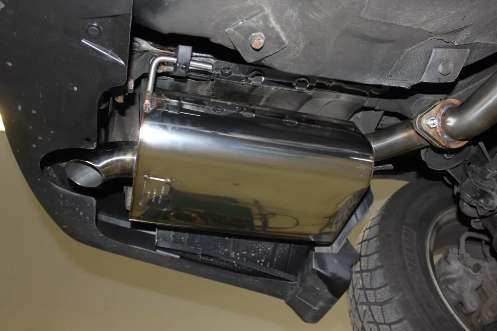 Subaru Legacy V Station Wagon - BR  Endschalldämpfer - 1x63 Typ 26