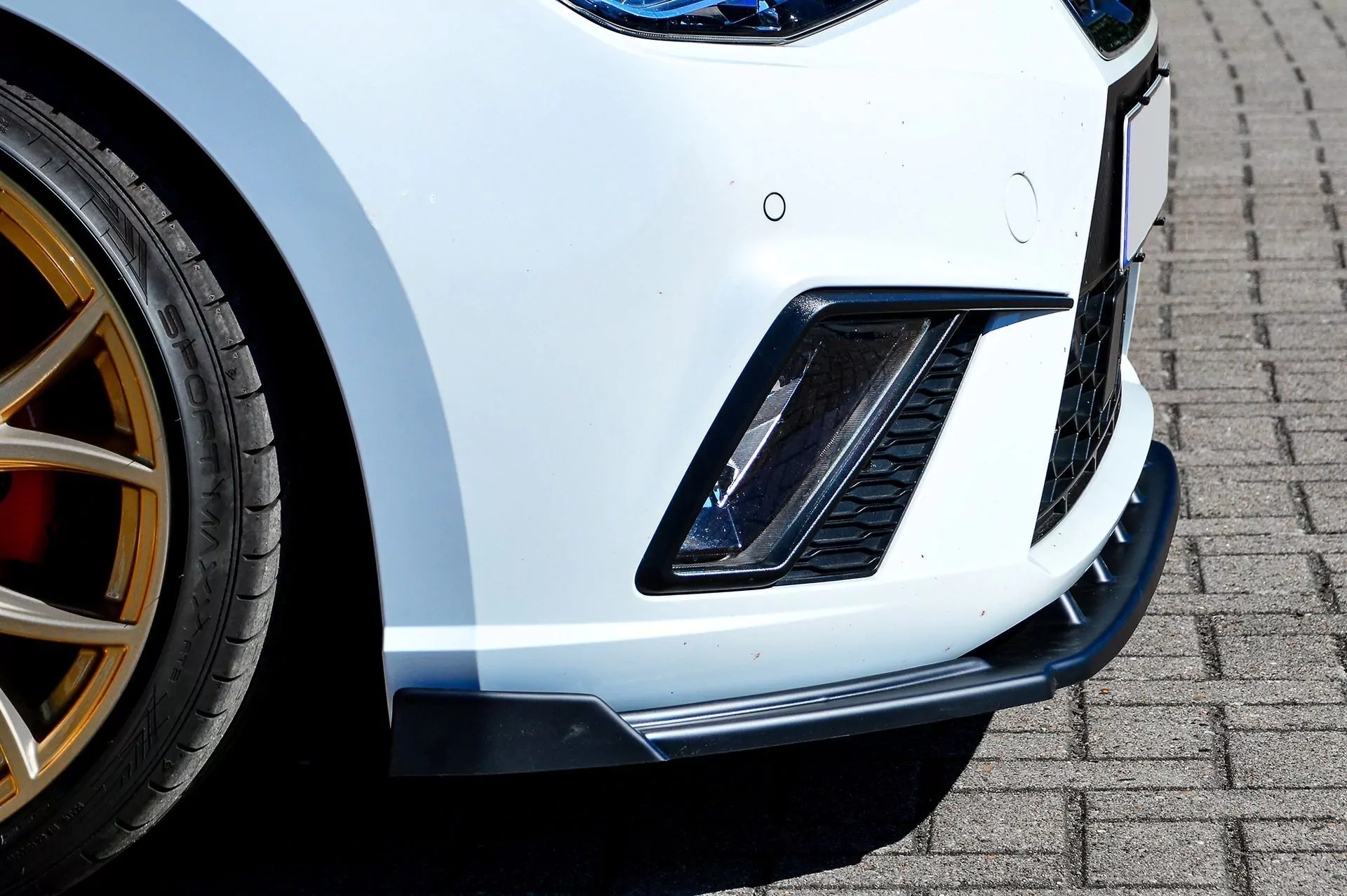 Frontspoiler Cuplippe mit Wings Seat Ibiza 6F KJ Vorfacelift