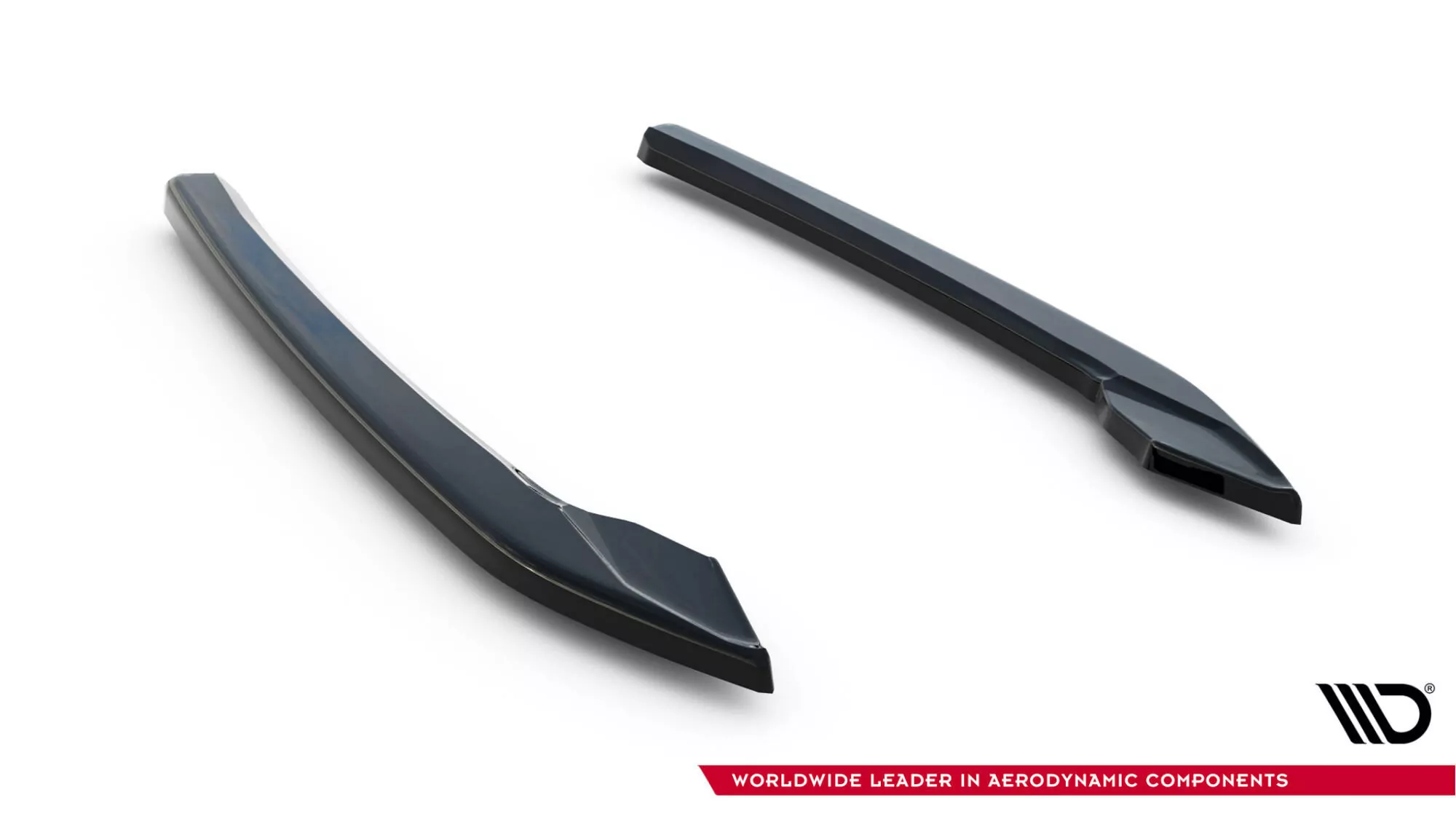 Heck Ansatz Flaps Diffusor V.3 Für Skoda Superb Liftback / Combi Mk3 Schwarz Hochglanz