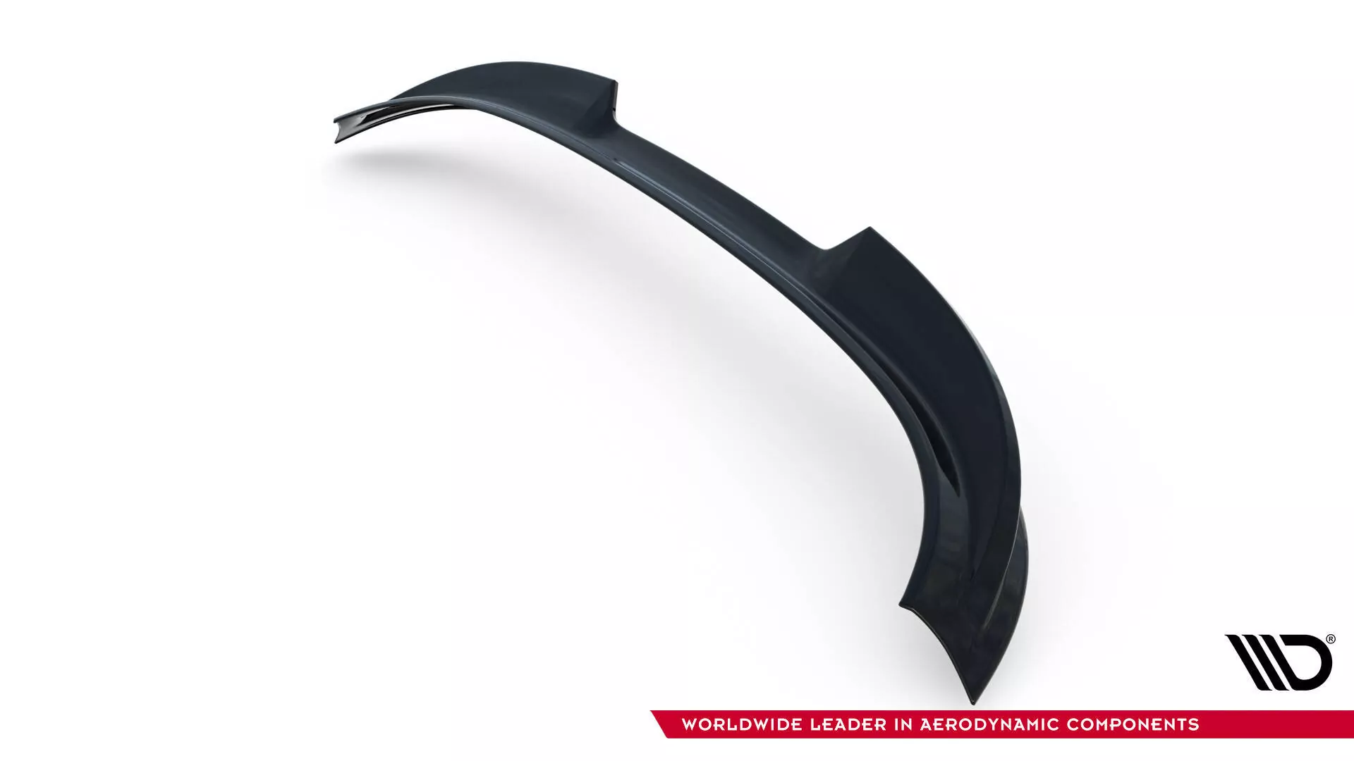 Niedriger Spoiler CAP Für 3D Volkswagen Golf GTI / GTI Clubsport / R / R-Line / GTE / GTD Mk8 / Mk8 Facelift Schwarz Hochglanz