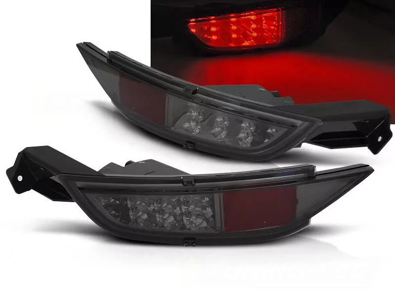 Led Fog Lights Smoke Ford Fiesta Mk7 08-16