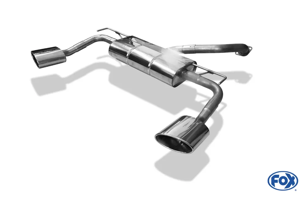 Hyundai Kona 2WD Ironman  Endschalldämpfer Ausgang rechts/links - 160x90 Typ 38 rechts/links