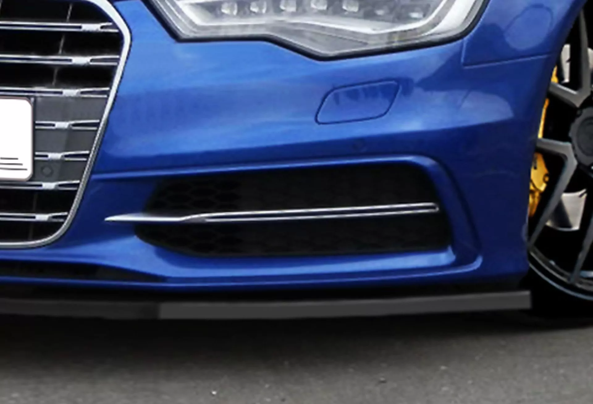 Cup Frontspoilerlippe für Audi A6 S-Line 4G C7 Bj. 2010-2014