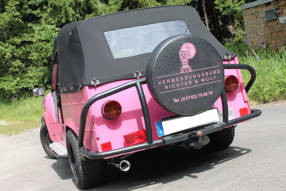 Trabant 1.1 Kübelwagen  Endschalldämpfer - 1x80 Typ 13