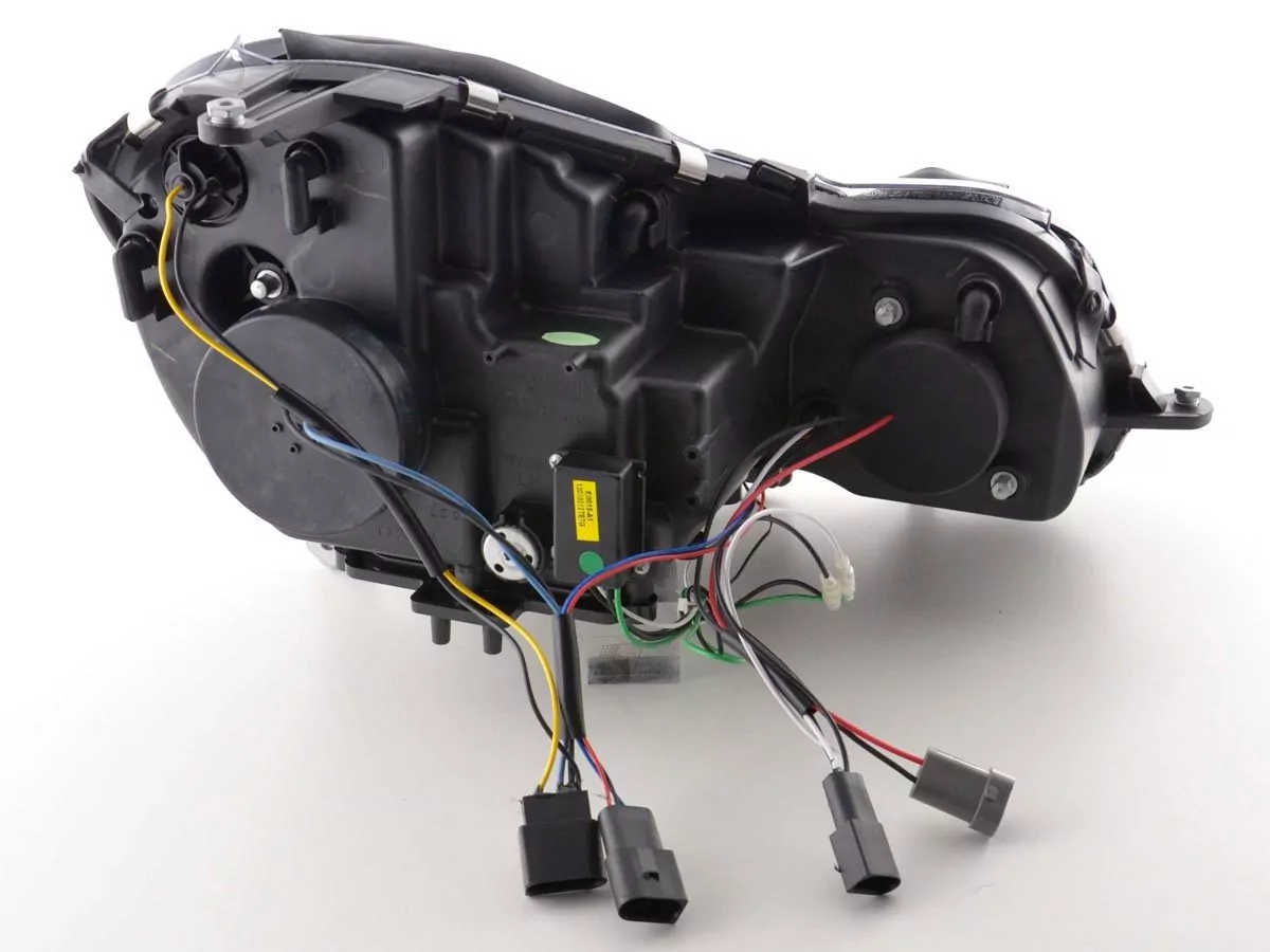 Scheinwerfer Set Daylight LED TFL-Optik Mercedes E-Klasse 211 Bj. 02-06 chrom