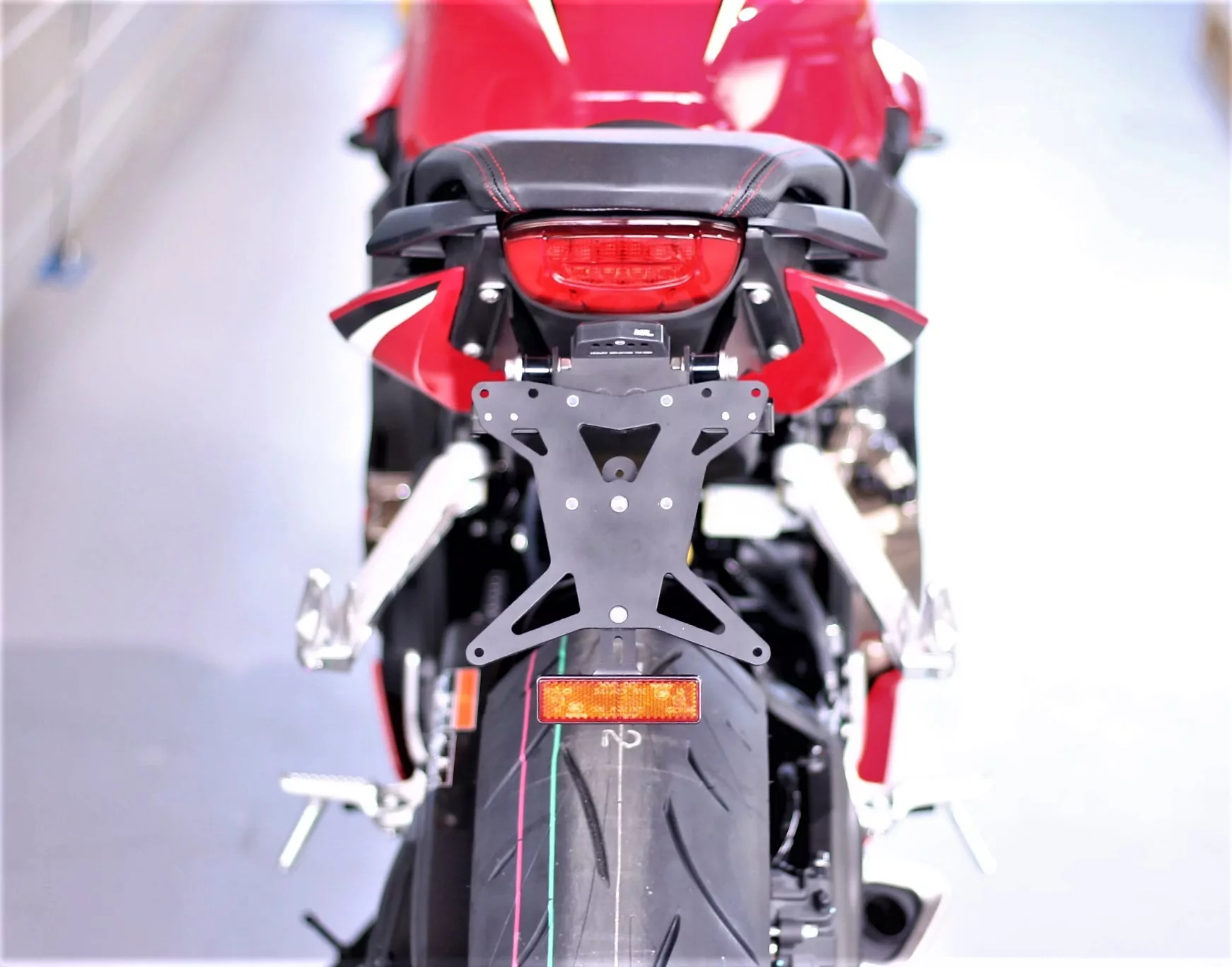 Kurzes Heck - Kennzeichenträger - Kennzeichenhalter für Honda CBR 650 R ab 2019