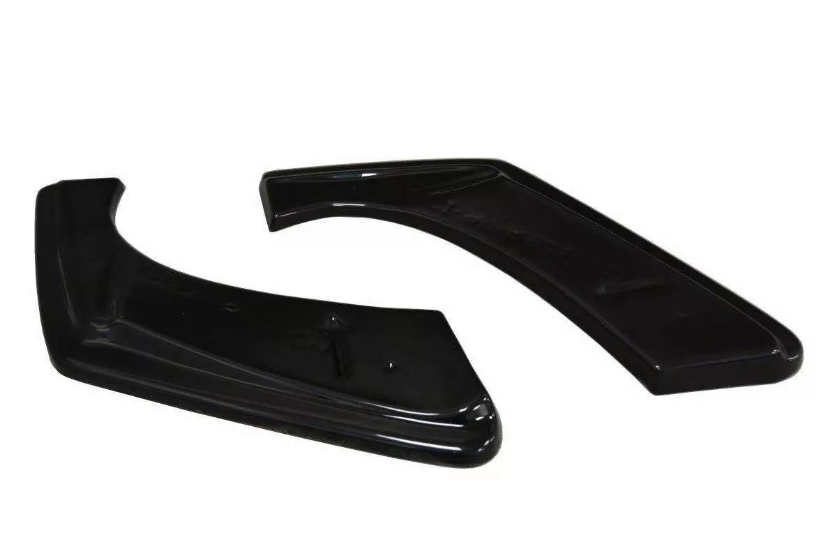 Heck Ansatz Flaps Diffusor Passend Für Diffusor Passend Für Honda Civic Mk9 FL Schwarz Hochglanz Schwarz Hochglanz