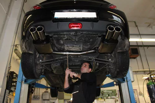 Hyundai Coupe Typ GK Facelift  Endschalldämpfer rechts/links - 2x90 Typ 12 rechts/links