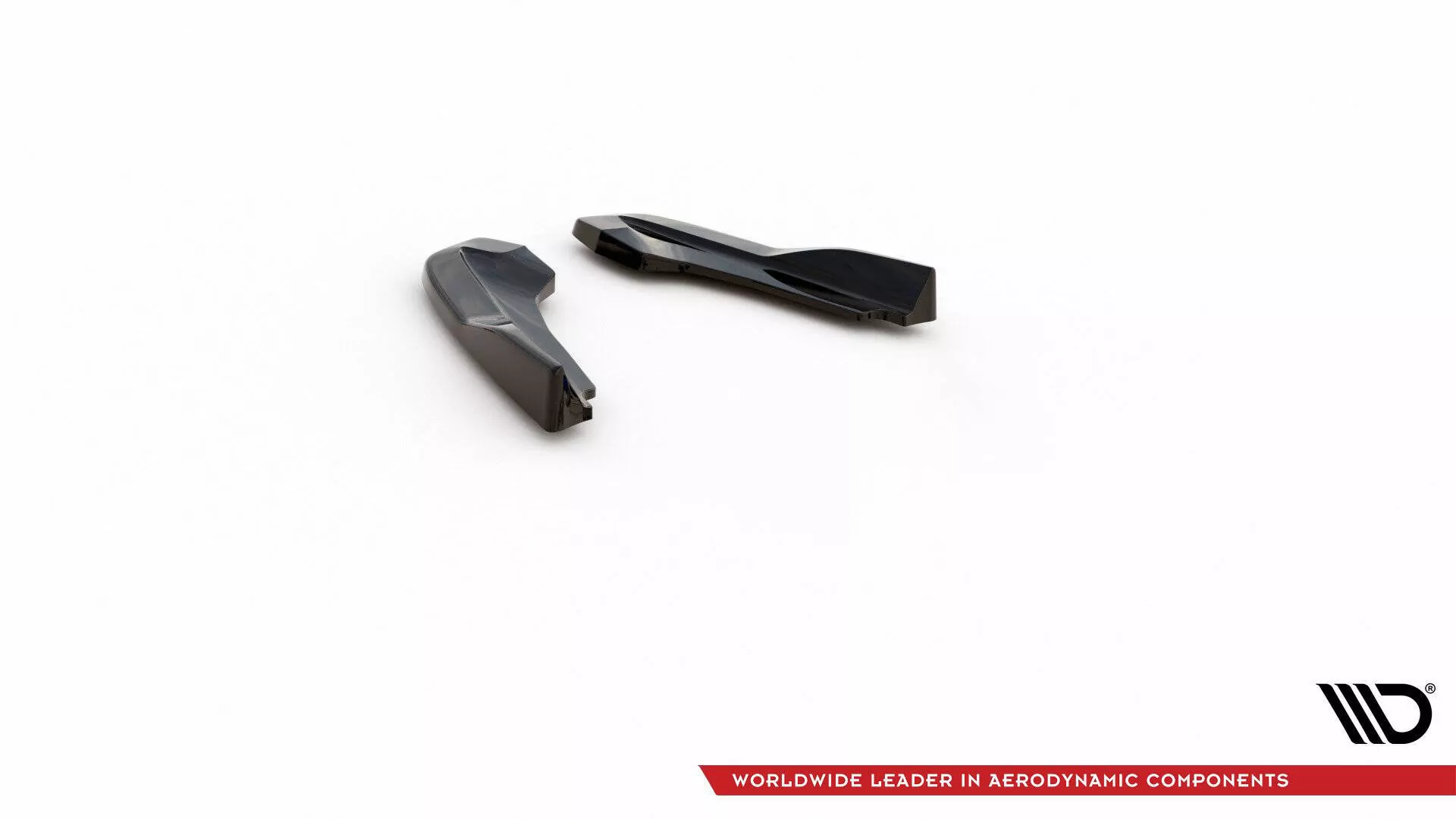 Heck Ansatz Flaps Diffusor Passend Für Diffusor Passend Für V.2 Ford Focus ST Mk4  Schwarz Hochglanz Schwarz Hochglanz