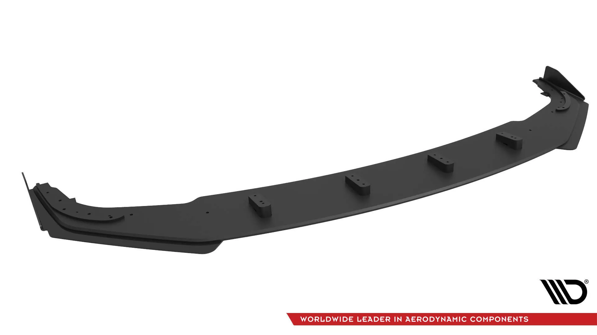 Street Pro Front Ansatz Für +Flaps Für + Flaps BMW 2 Coupe G42 Schwarz Hochglanz