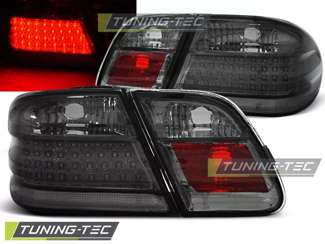 Led Tail Lights Smoke Fits Mercedes W210 95-03.02
