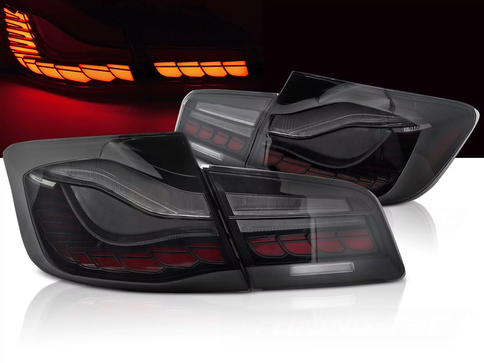 Oled Seq Tail Lights Smoke Fits Bmw F10 10-16