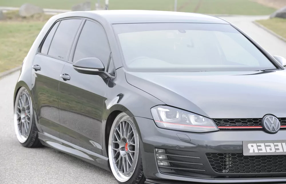 Rieger Kotflügel für extreme Tieferlegung für VW Golf 7 R-Line 5-tür. 10.12-12.16 (bis Facelift)