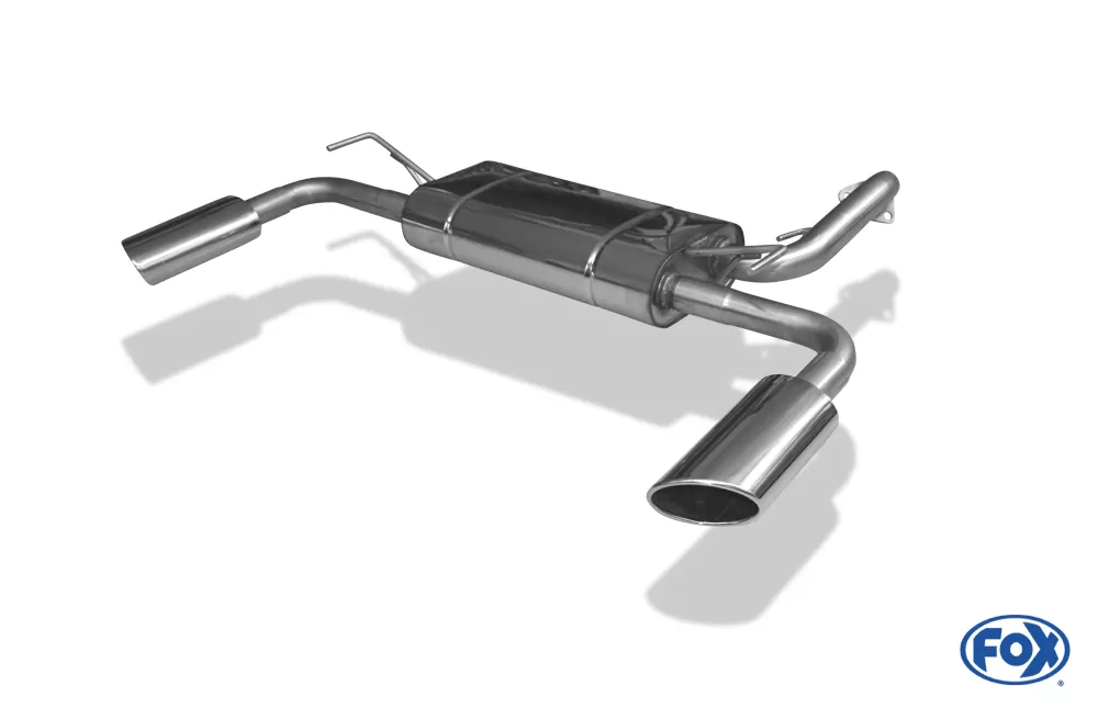 Mitsubishi Lancer CYO Stufenheck/ Sportback Benzin  Endschalldämpfer quer Ausgang rechts/links - 115x85 Typ 38 rechts/links