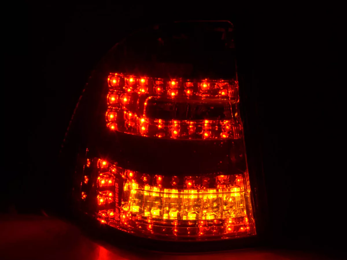 LED Rückleuchten Set Mercedes M-Klasse Typ W163 Bj. 98-05 klar/rot