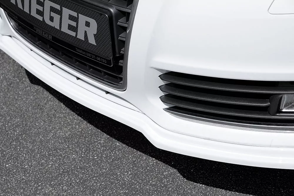 Rieger Spoilerlippe für Audi A6 (4F) - Lim. 10.08-08.11 (ab Facelift) carbon optik