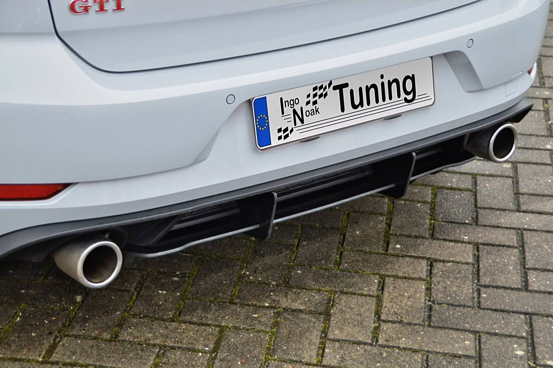 Heckansatz Diffusor für VW Golf 7 GTI + Performance Facelift