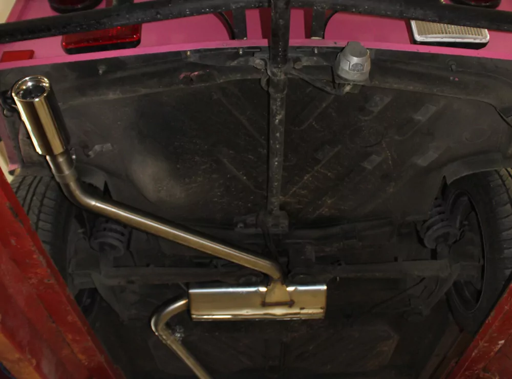 Trabant 1.1 Kübelwagen  Endschalldämpfer - 1x80 Typ 13