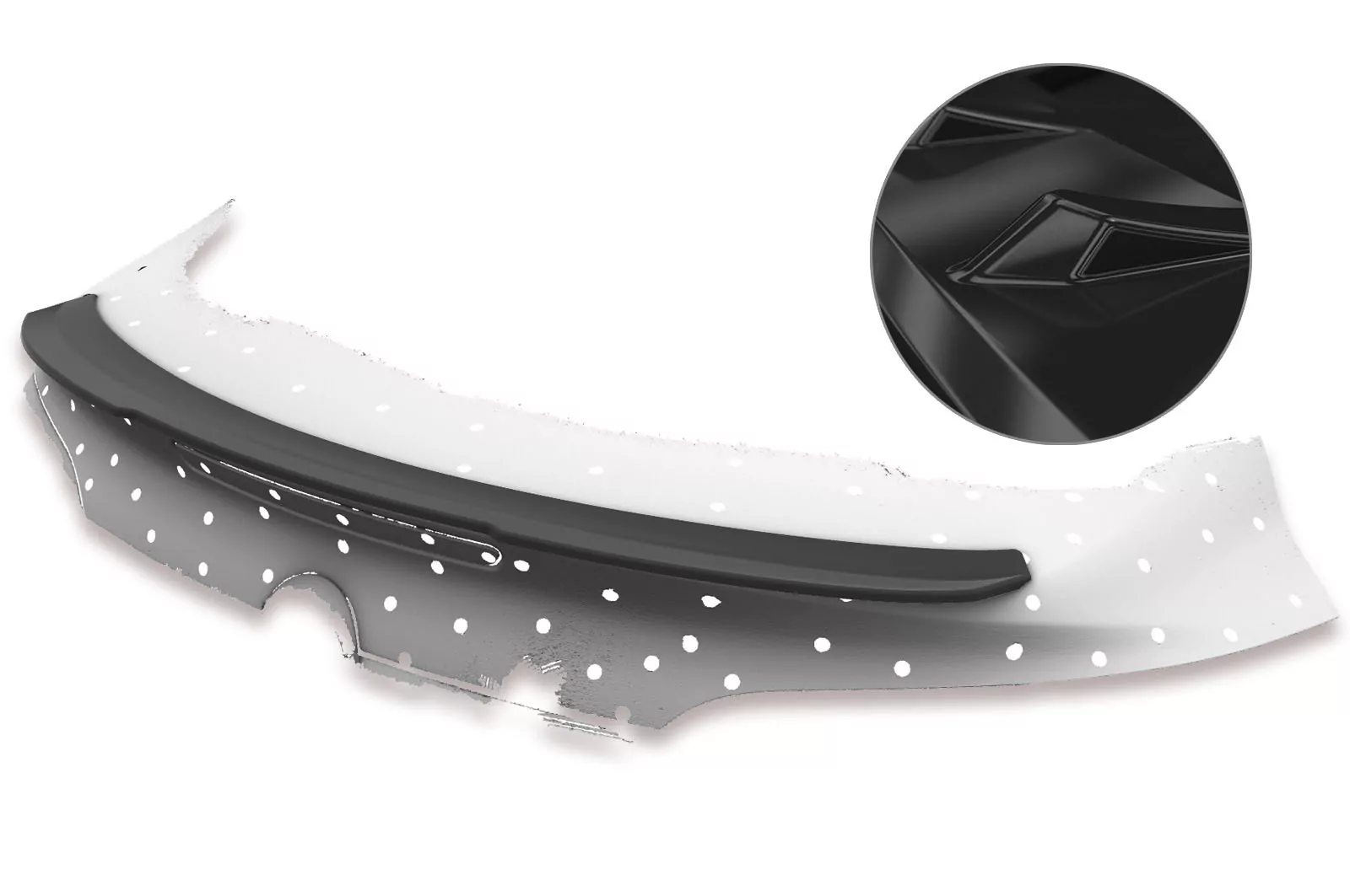 Heckflügel mit ABE für Opel Insignia A Glossy (schwarz hochglanz)