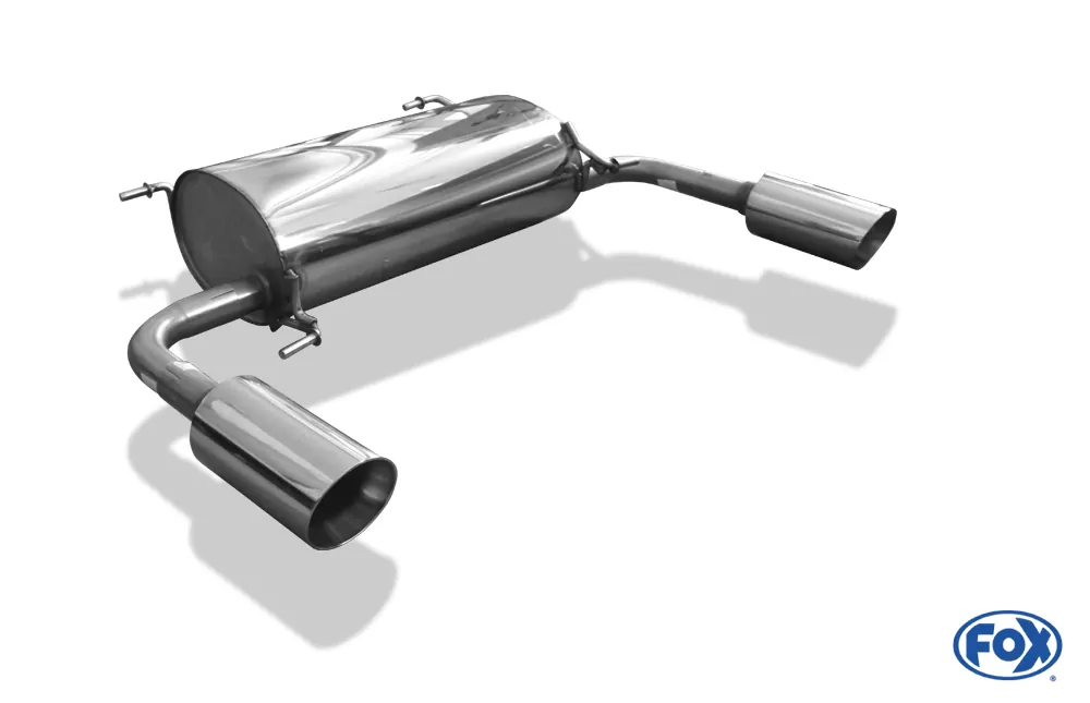 Suzuki Swift Sport IV  Endschalldämpfer Ausgang rechts/links - 1x100 Typ 25 rechts/links