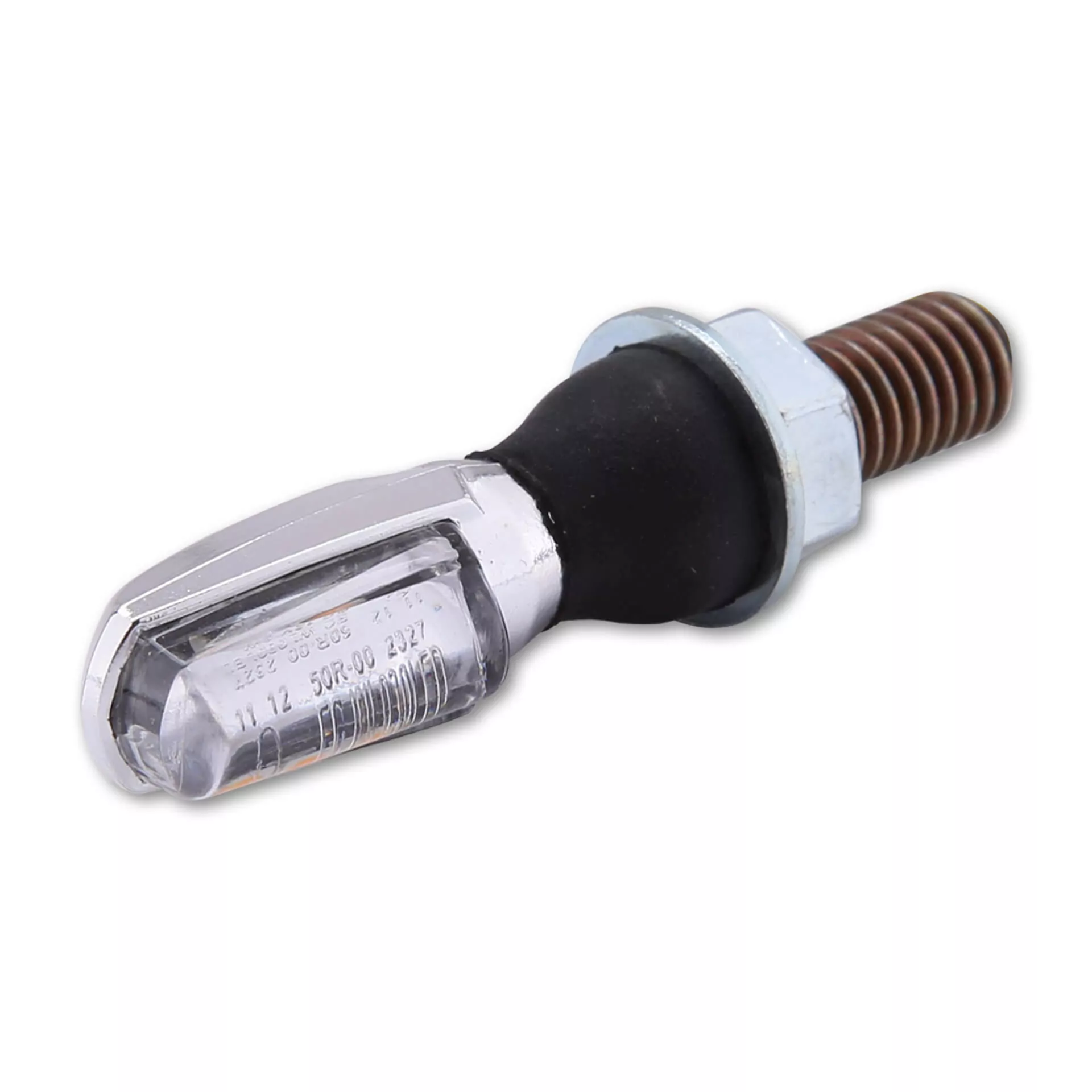 SHIN YO Spark LED Indicator Gehäuse  Carbon / Linse Klar (Paar), Vorn & Hinten