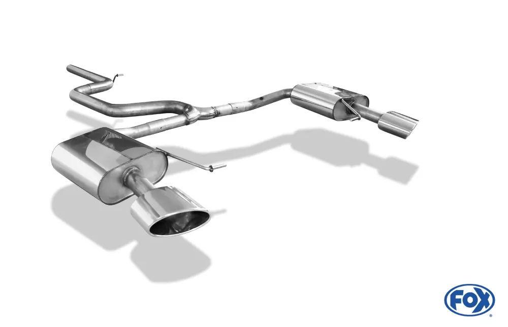 Seat Leon 5F ST - Cupra 290 mit OPF  Halbanlage ab OPF Ausgang rechts/links - 160x90 Typ 38 rechts/links