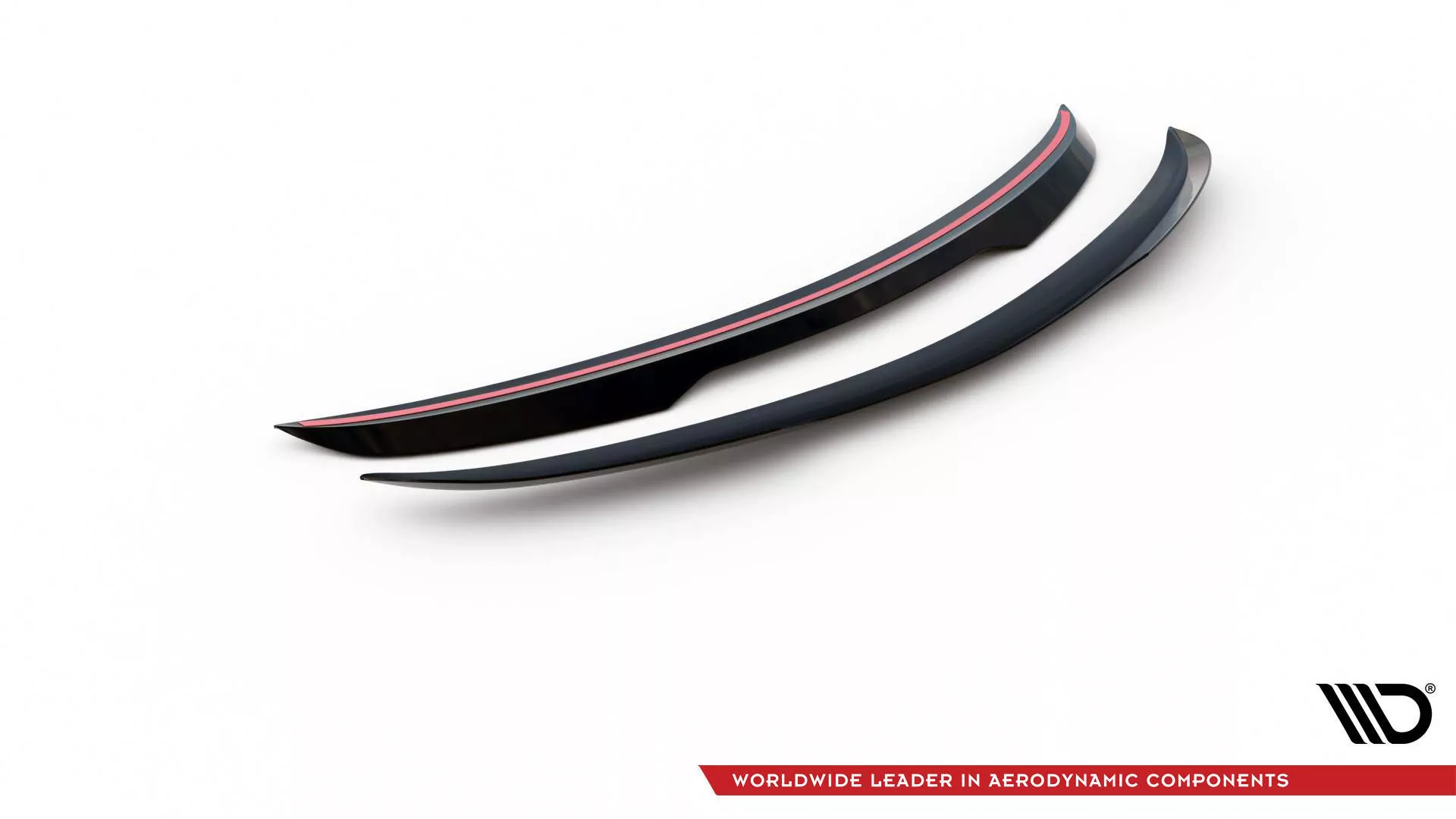Spoiler CAP Für Opel Insignia OPC-Line Mk1 Schwarz Hochglanz