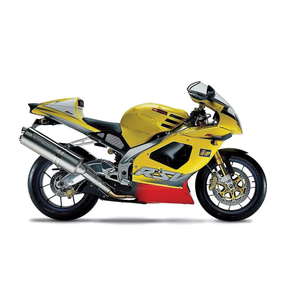 Stompgrip Traction Pad Volcano für Aprilia RSV 1000 Mille / R / SP 99-03 Klar