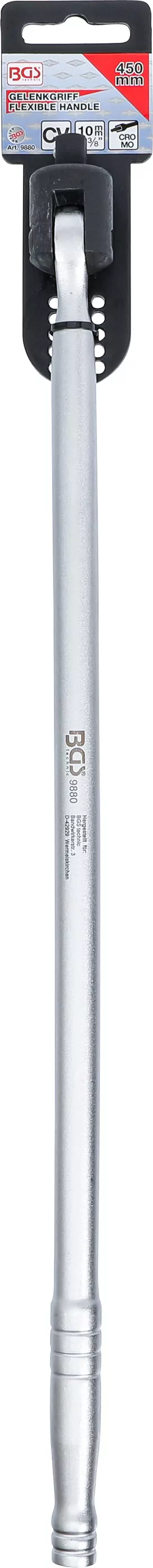 Gelenkgriff | Abtrieb Außenvierkant 10 mm (3/8") | 450 mm