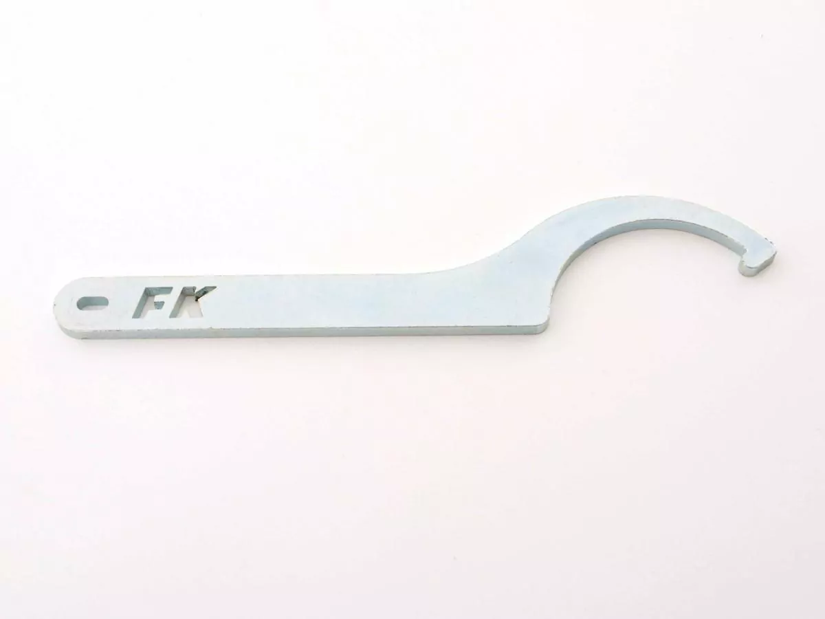 Hakenschlüssel zur Verstellung von Gewindefahrwerk 75 mm