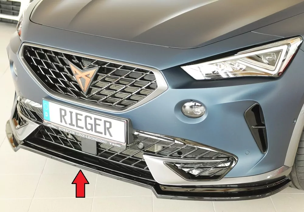Rieger Spoilerschwert glanz schwarz für Cupra Formentor (KM)  07.20-06.24 (bis Facelift)