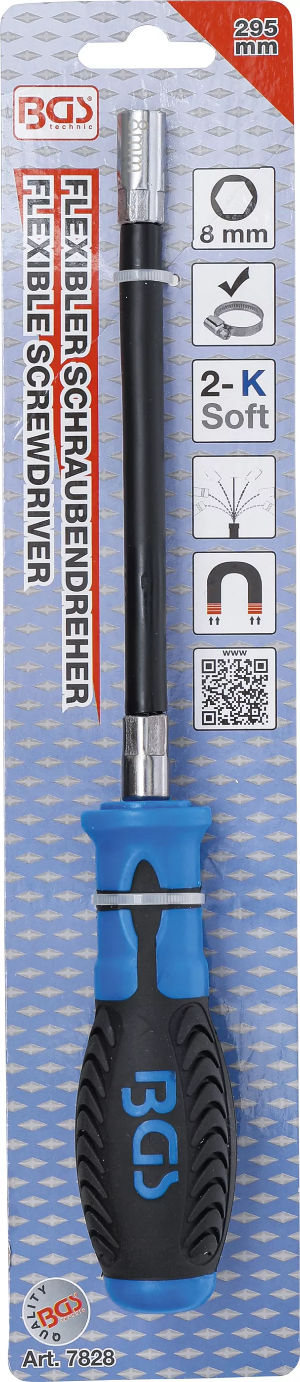 Flexibler Sechskant-Schraubendreher | SW 8 mm