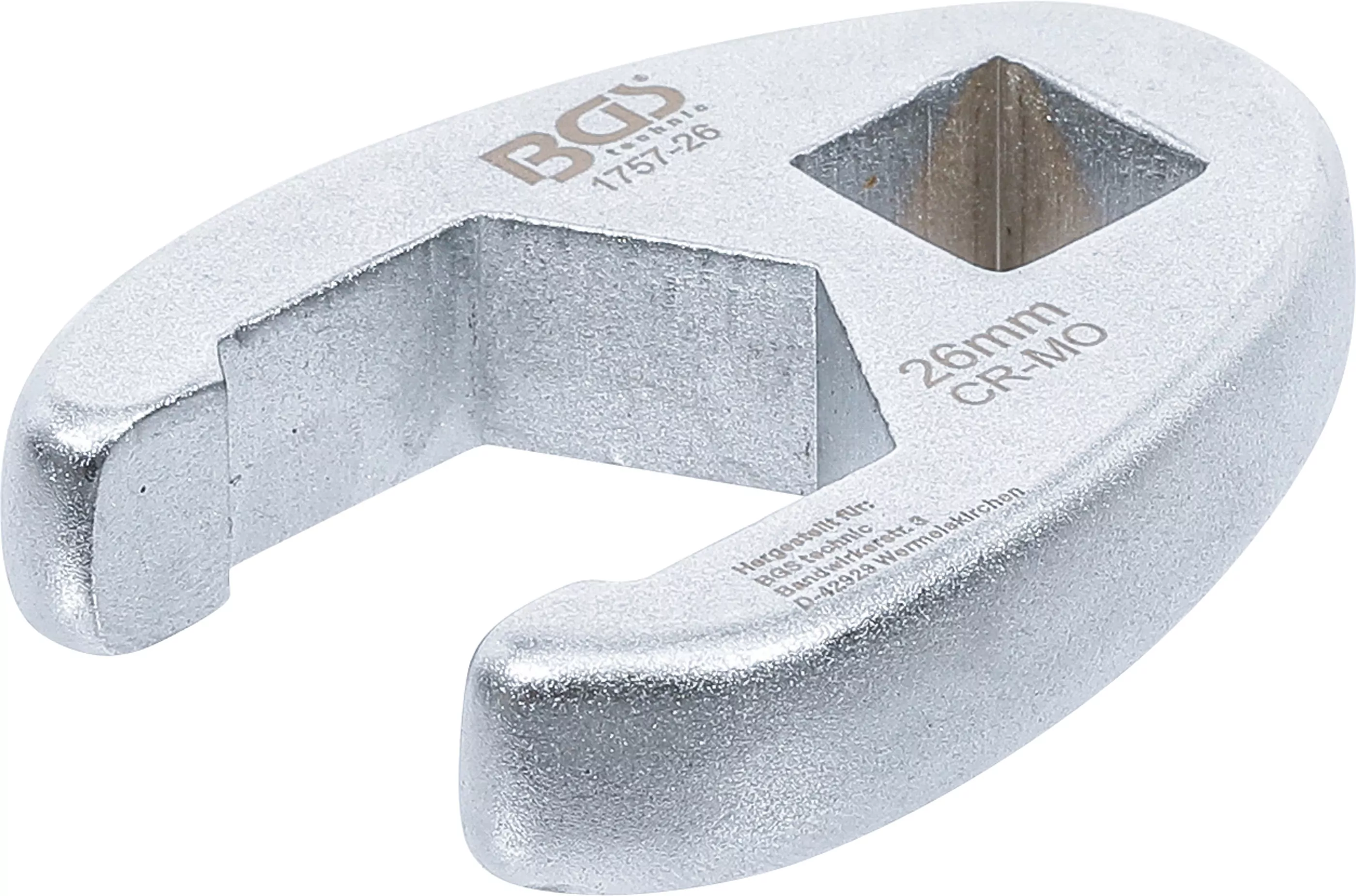 Hahnenfußschlüssel | Antrieb Innenvierkant 12,5 mm (1/2") | SW 26 mm