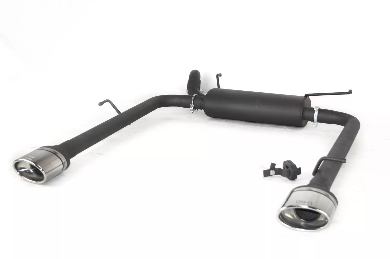 Ulter Sportauspuff für Fiat Tipo 2016- - 2 Duplex Endrohre Oval 120×80