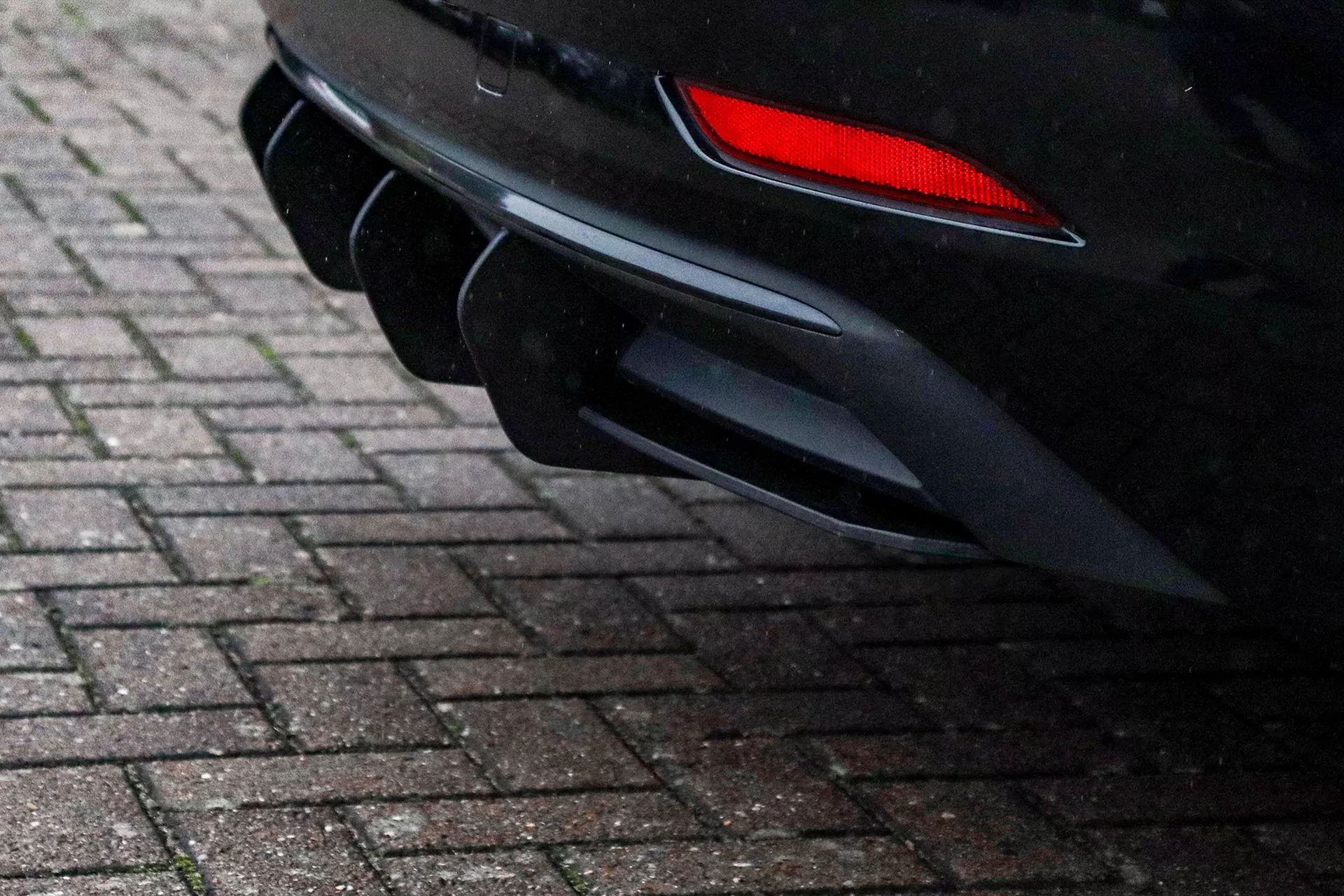 Heckansatz für Audi A3 8V Sportback Facelift gefräßt