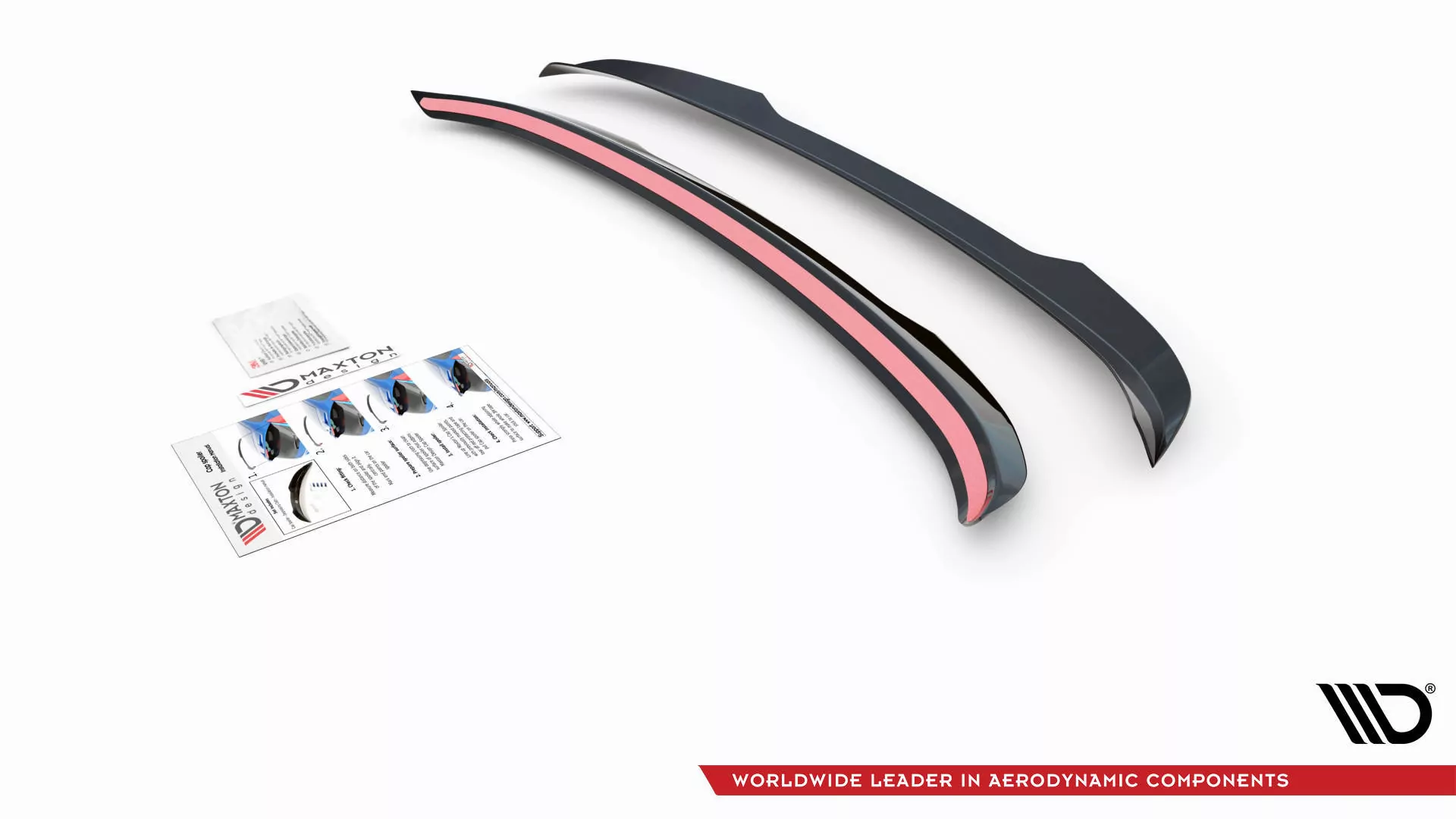 Spoiler CAP Für BMW X5 M F15 Schwarz Hochglanz