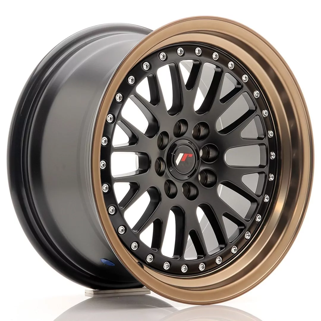 Japan Racing JR10 16x8 ET20 4x100/108 Black Flat Bronze