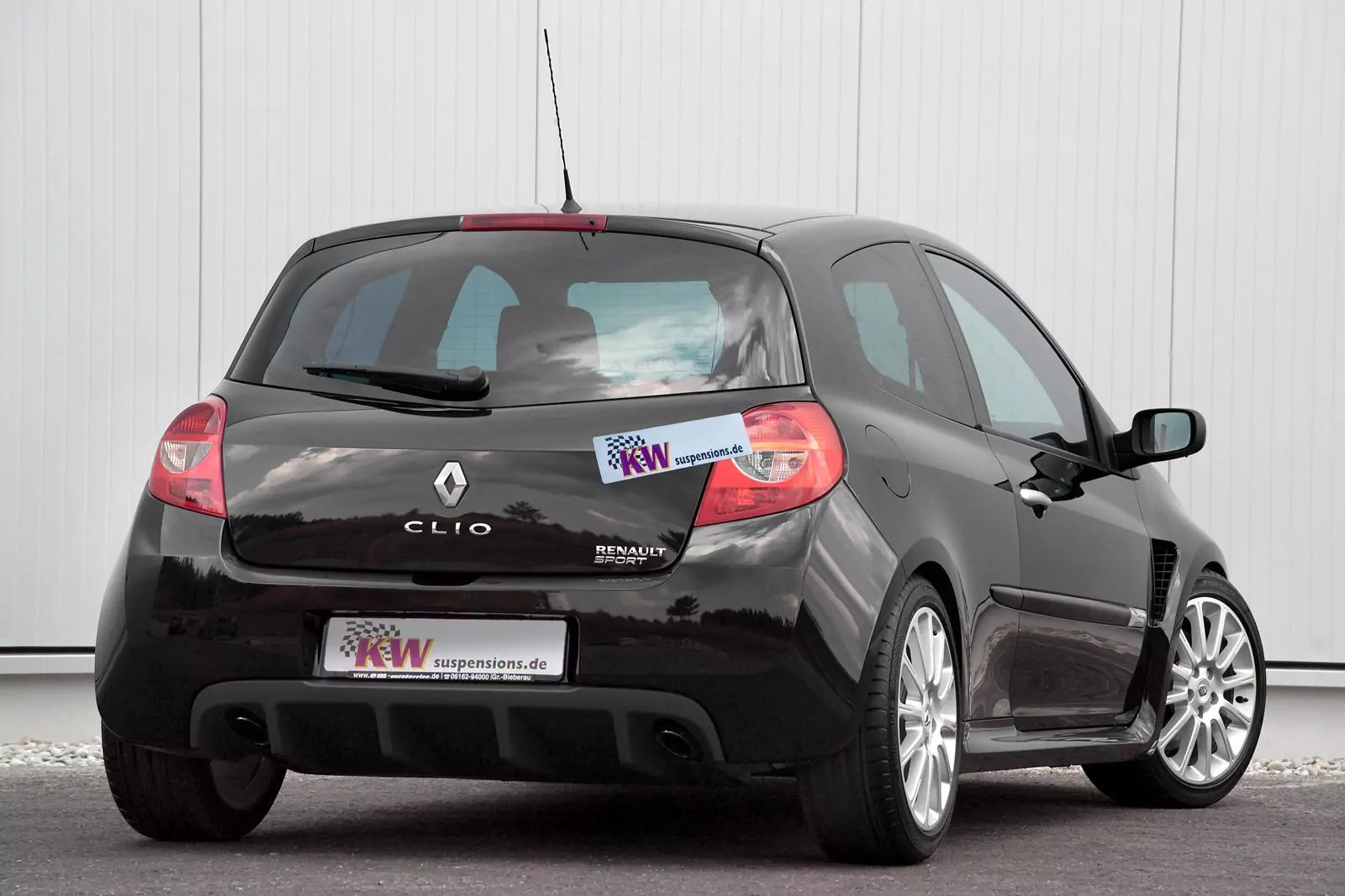 KW Gewindefahrwerk V3 Clubsport inkl. Stützlager RENAULT CLIO III (BR0/1, CR0/1) 01/2005-