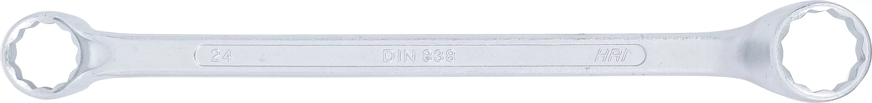 Doppel-Ringschlüssel, gekröpft | SW 24 x 27 mm