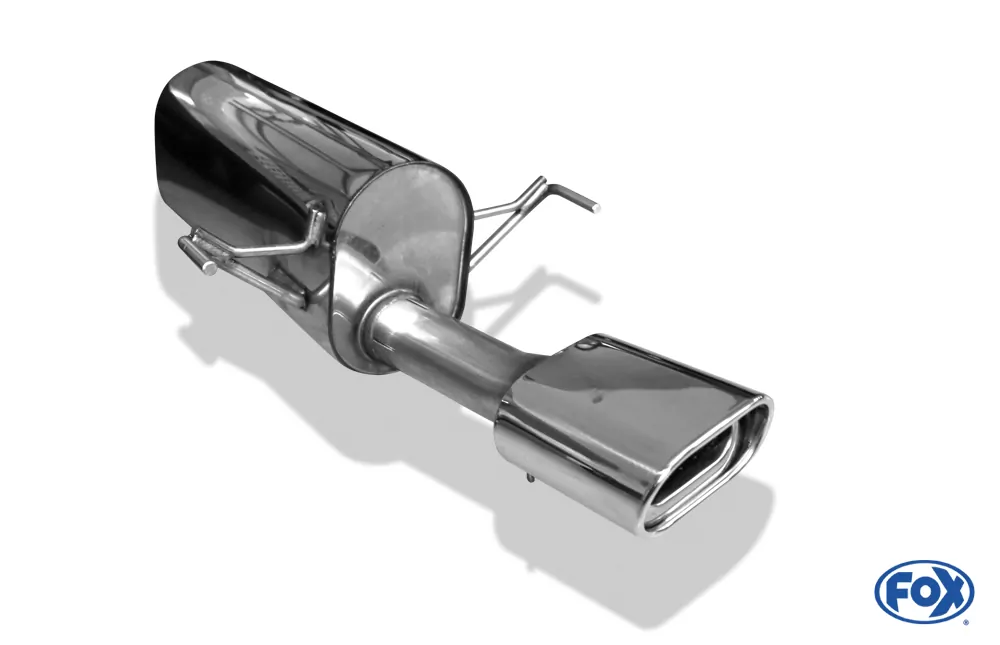 Opel Astra H Caravan Turbo  Endschalldämpfer Ø63,5mm - 135x80 Typ 53