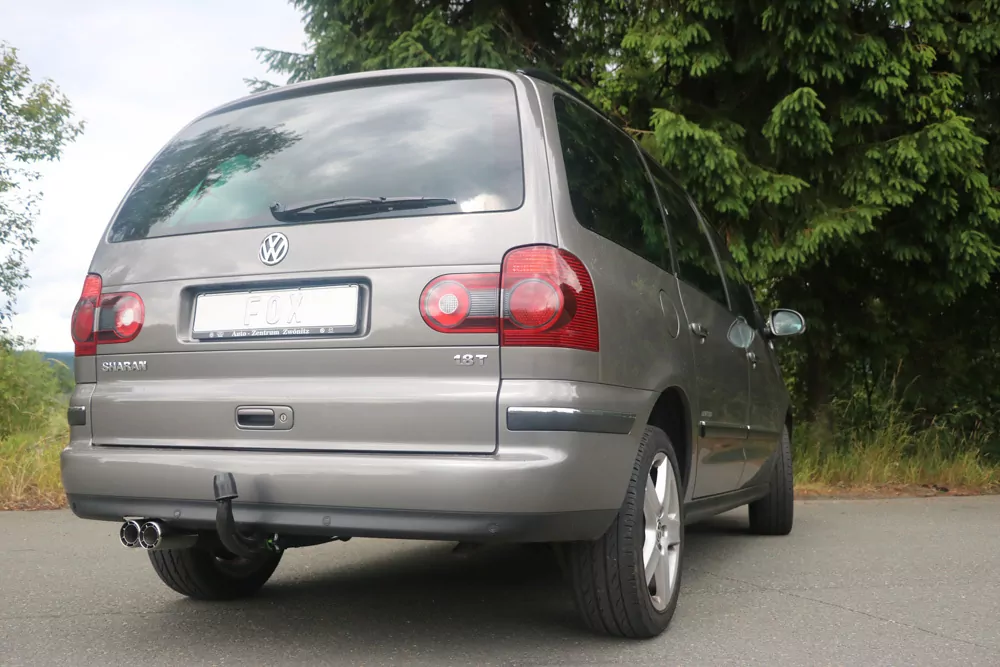 Ford Galaxy WGR/ VW Sharan 7M  Endschalldämpfer - 2x80 Typ 64