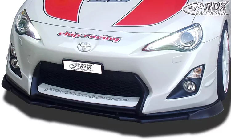 RDX Frontspoiler VARIO-X für TOYOTA GT86 (Passend an Fahrzeuge mit Aero-Paket) Frontlippe Front Ansatz Vorne Spoilerlippe
