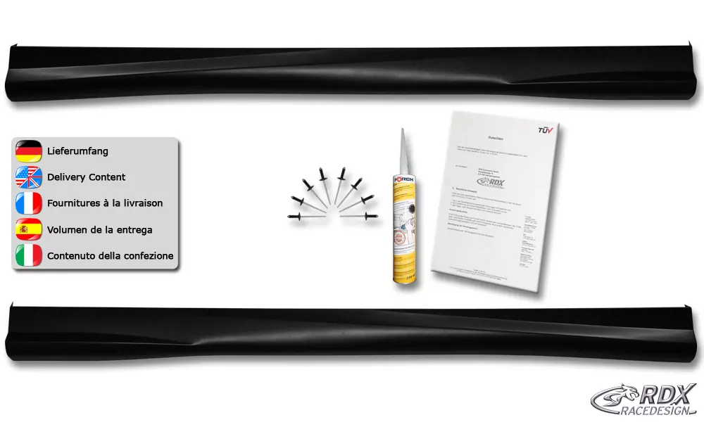 RDX Seitenschweller für SEAT Ibiza 6F "Turbo" 