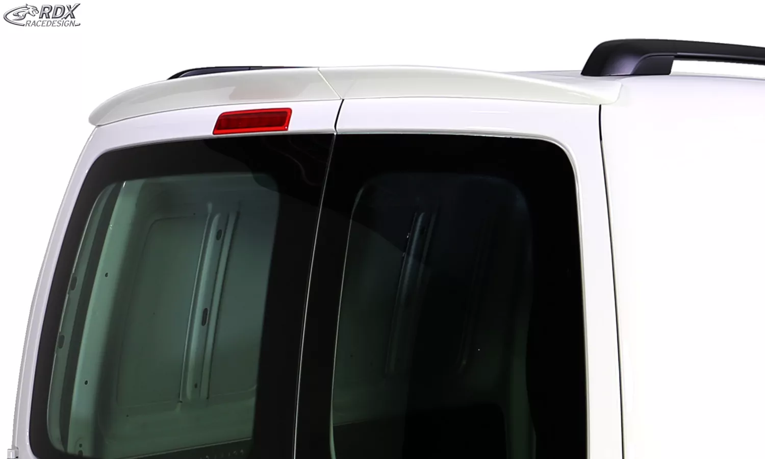 RDX Heckspoiler für VW Caddy 1T / 2K mit geteilter Heckklappe Flügeltüren Dachspoiler Spoiler Flügeltürer