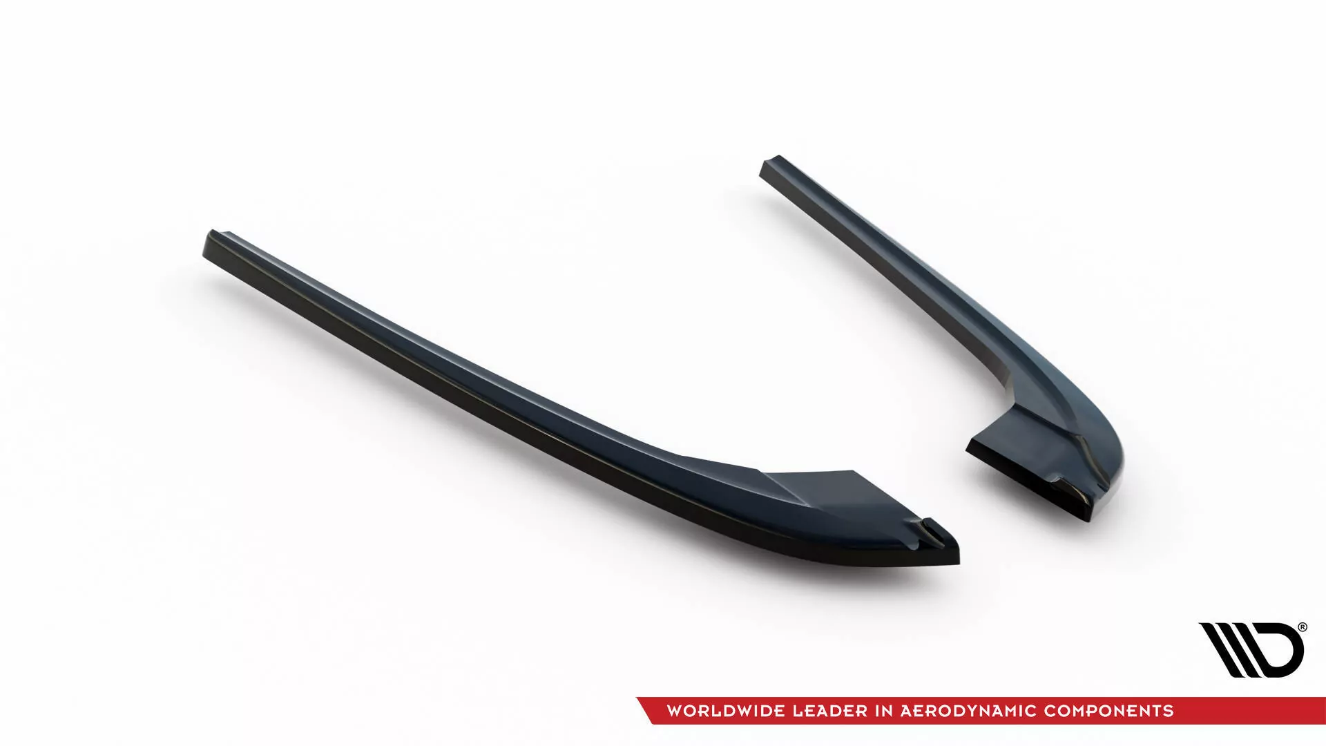Heck Ansatz Flaps Diffusor V.3 Für BMW 5er M-Paket F10 / F11 Schwarz Hochglanz