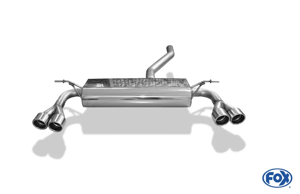 Mercedes A-Klasse W176 - Brabus Stoßstange  Endschalldämpfer quer Ausgang rechts/links - 2x76 Typ 16 rechts/links