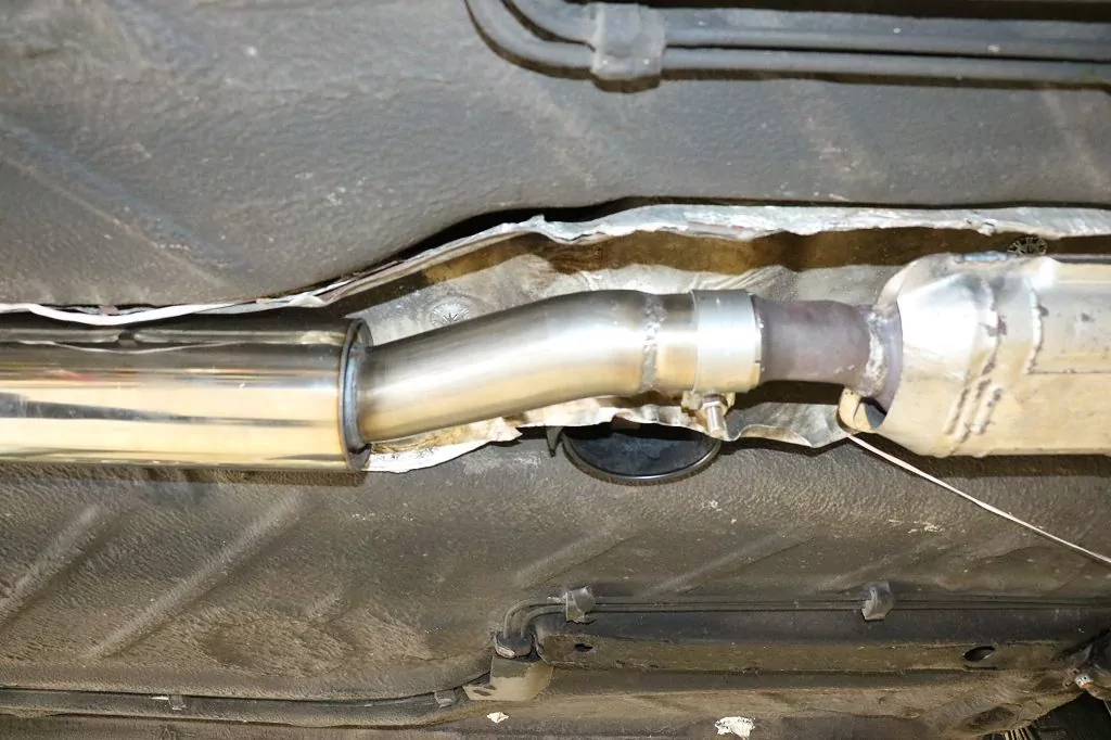 VW Golf I Cabrio  Vorschalldämpfer